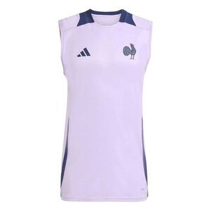 France Mens World Cup 2025 Adidas Rugby Tank Top / Plum Purple